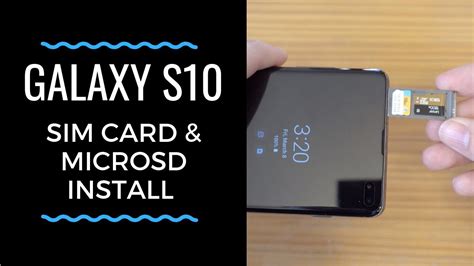 s10 sim card slot